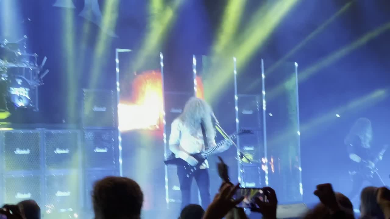 Clip: Megadeth — She-Wolf (Megadeth at Concord Pavilion)