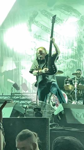 Photo: Carcass — Incarnated Solvent Abuse (Carcass at Hellfest Open Air)