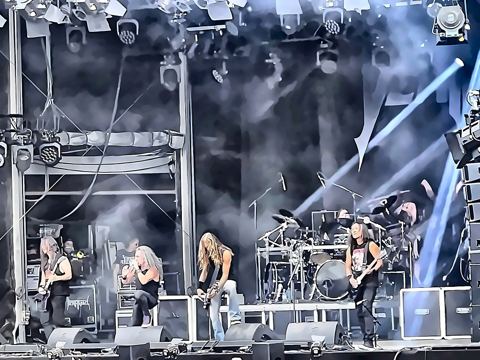 Photo: Death Angel — Caster of Shame (Death Angel at Dynamo Metal Fest)
