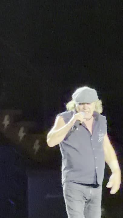 AC/DC — Back in Black at Allegiant Stadium