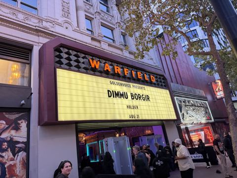 Photo 1 from Dimmu Borgir at The Warfield