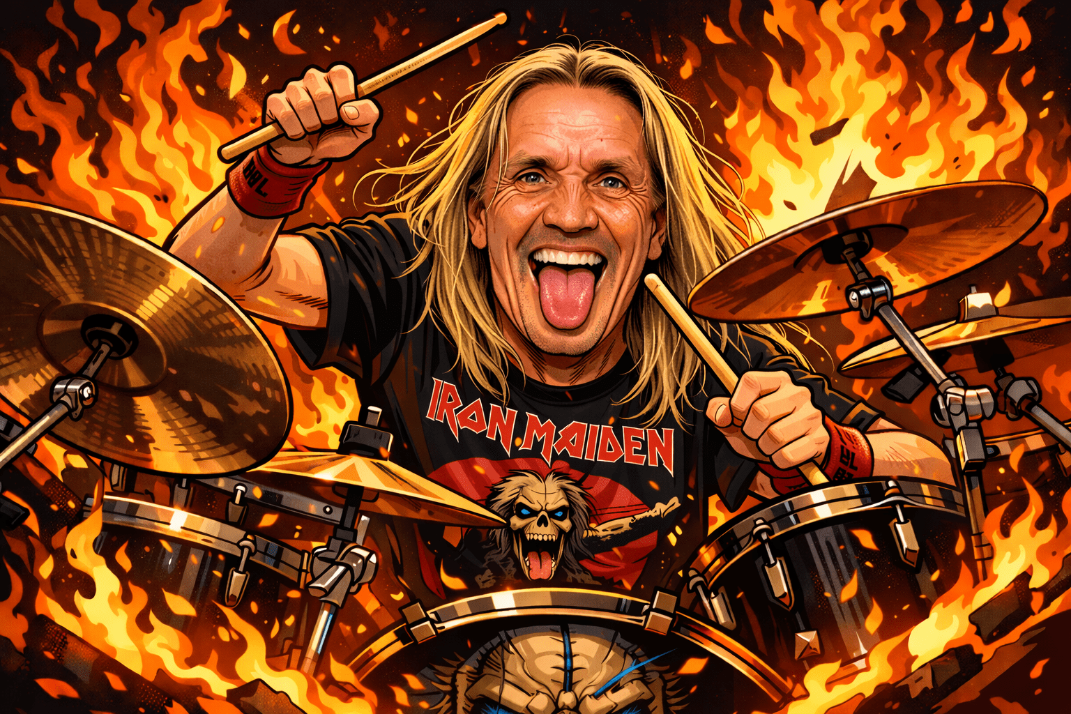 Photo 16 from Nicko McBrain