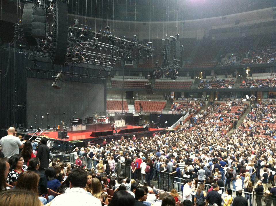 Section 207 at Honda Center