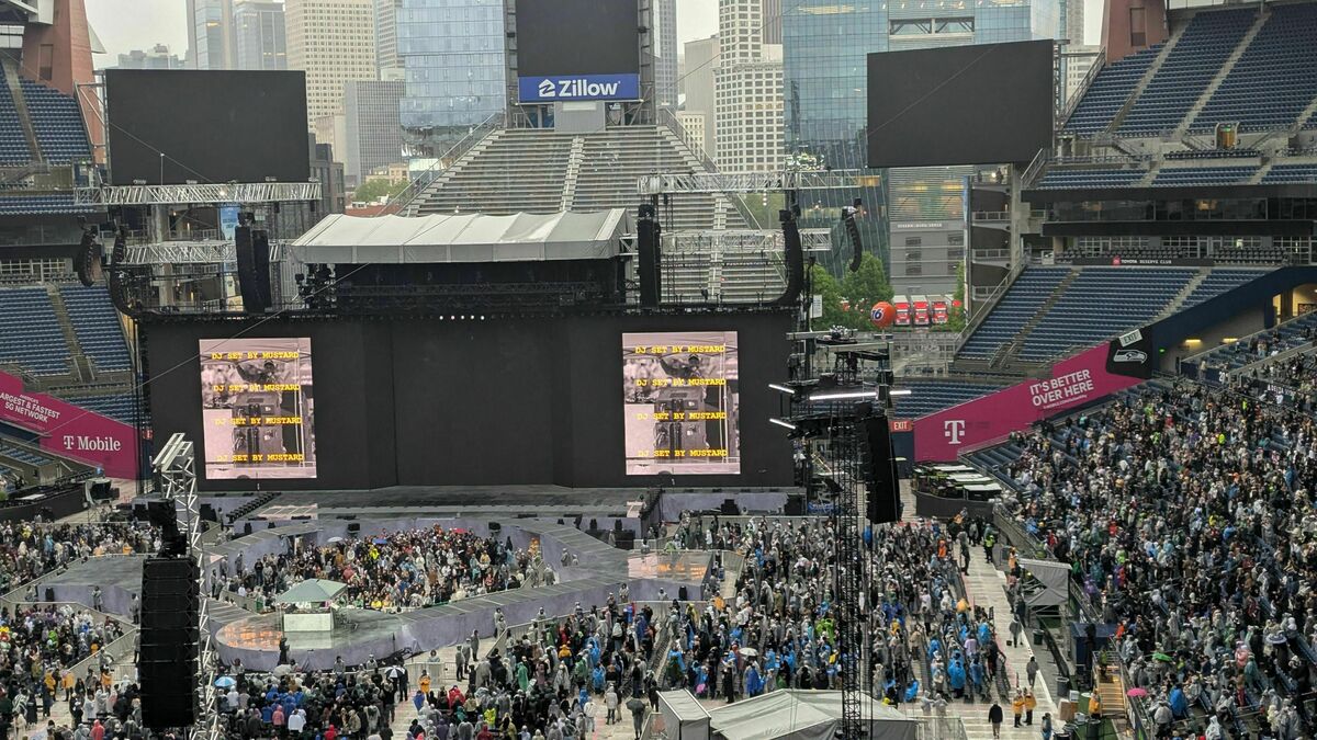May 17, 2025: Kendrick Lamar / SZA / Mustard at Lumen Field Seattle ...