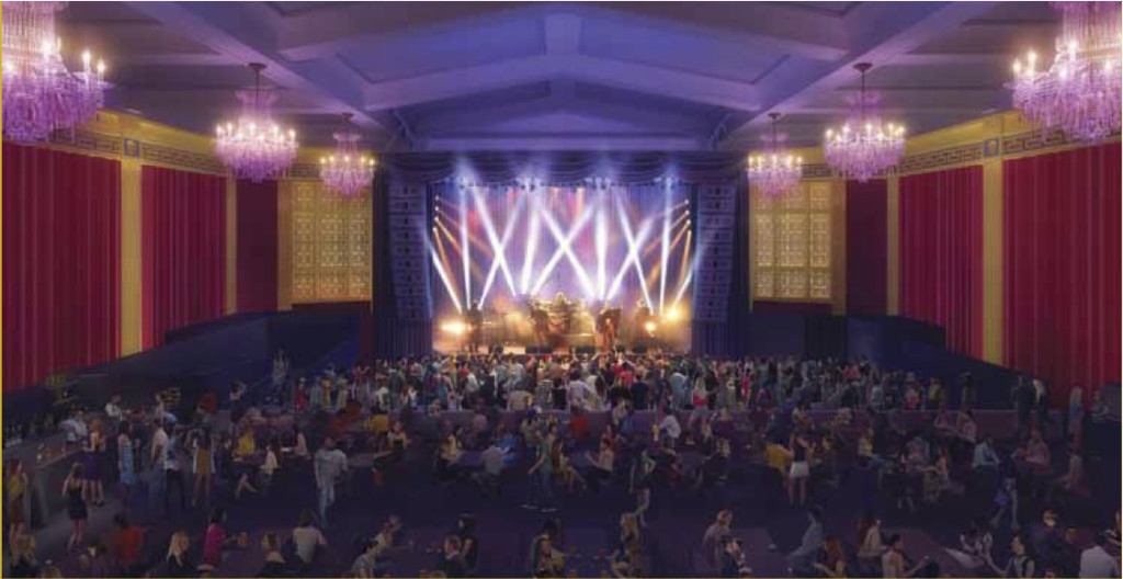 Restoration of the UC Theatre Taube Family Music Hall